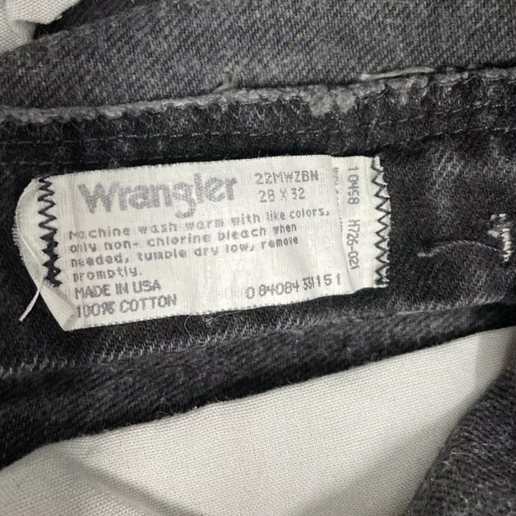Vintage black faded Wranglers size 27 - Picture 4 of 6